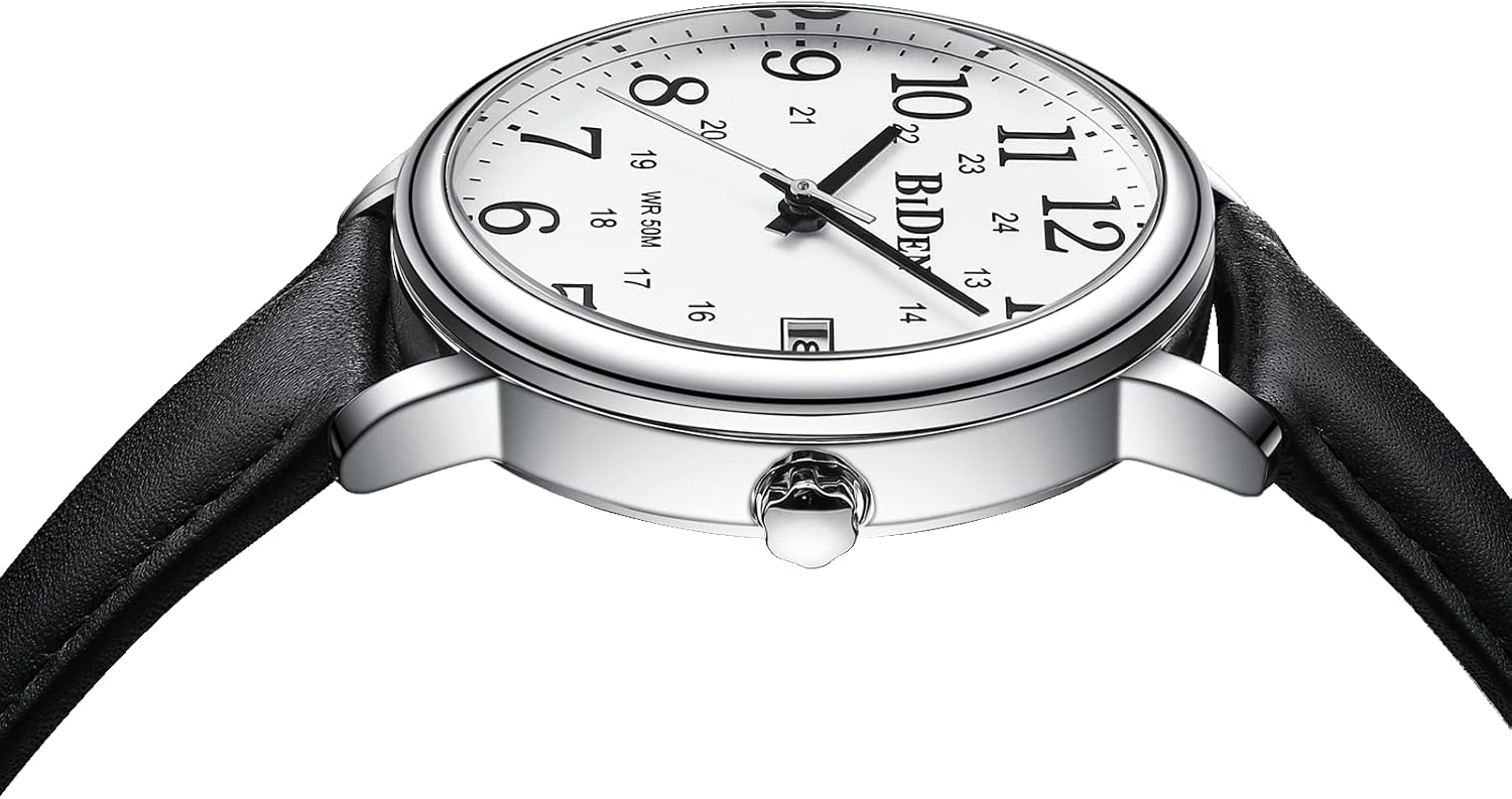 Thumbnail 4 de HANPOSH Herren Armbanduhr Analog Quarz, wasserdicht