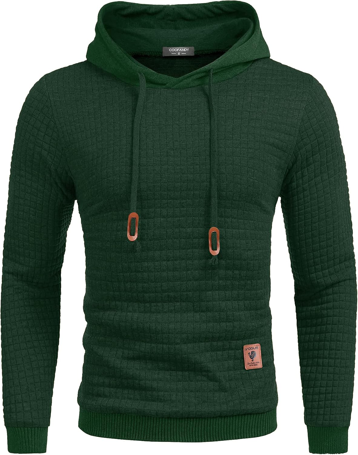Thumbnail 6 de COOFANDY Pull à capuche homme hipster gym à carreaux avec cordon de serrage