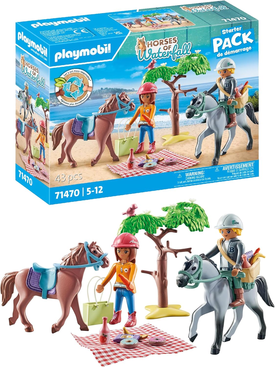 Thumbnail 6 de PLAYMOBIL 71496 Ponykutsche 4 đŽ