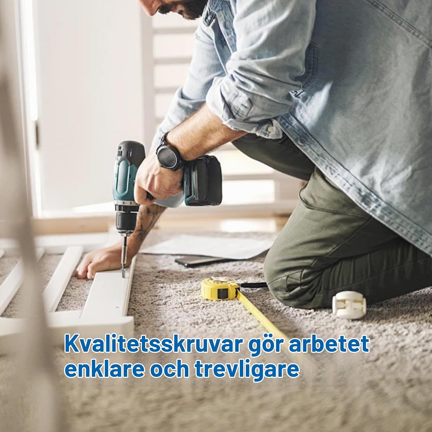 Thumbnail 4 de msymsyu MSY-018-11 självgängande skruv M4 x 18 mm, rostfritt stål 304, Torx