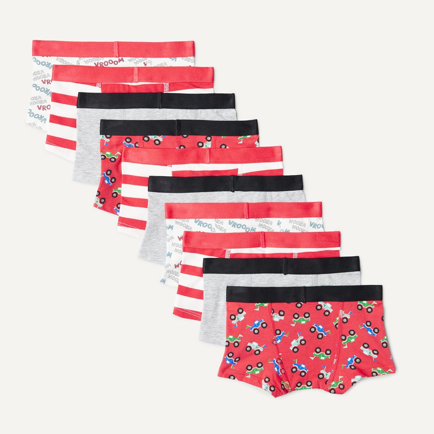 Detalle de Amazon Essentials Boys' Cotton Jersey Boxer Brief Pants