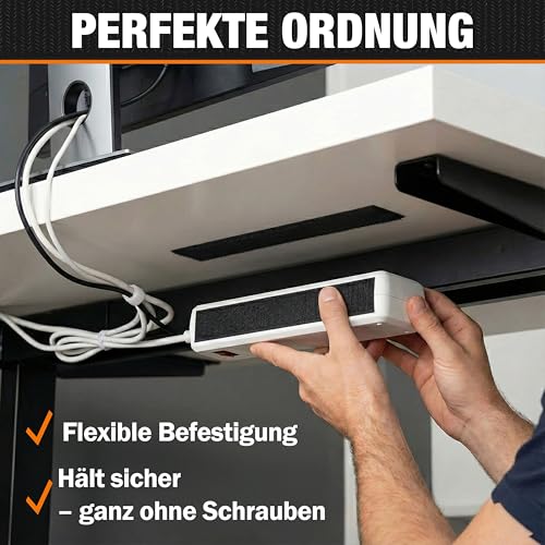 Thumbnail 6 de Klettband Selbstklebend Extra Stark Outdoor & Indoor 20mm x 5m schwarz von ToolTopia