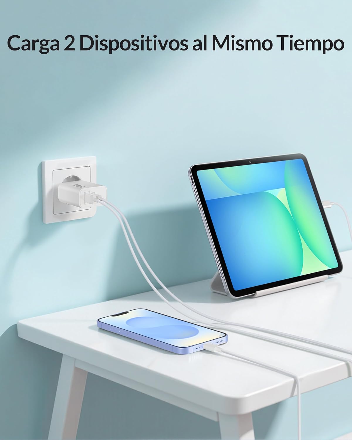 Thumbnail 4 de TIBEITA 45W cargador USB C 2 puertos