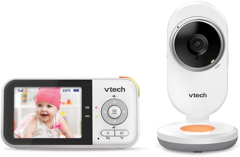 Thumbnail 4 de Vtech BM3254 Babyphone mit Kamera – 2,8-Zoll-Farbdisplay, lange Reichweite und beruhigende Funktionen (DE-Version)