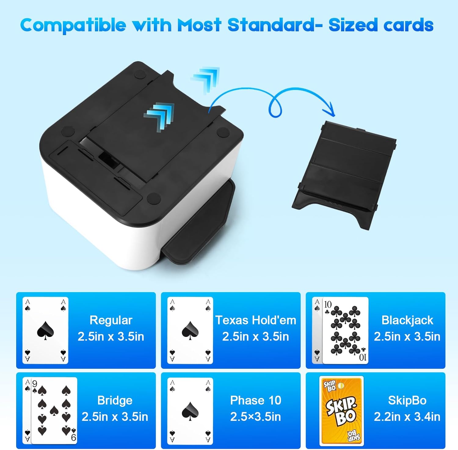 Thumbnail 4 de Ykall Barajador de Cartas Automático 2000mAh