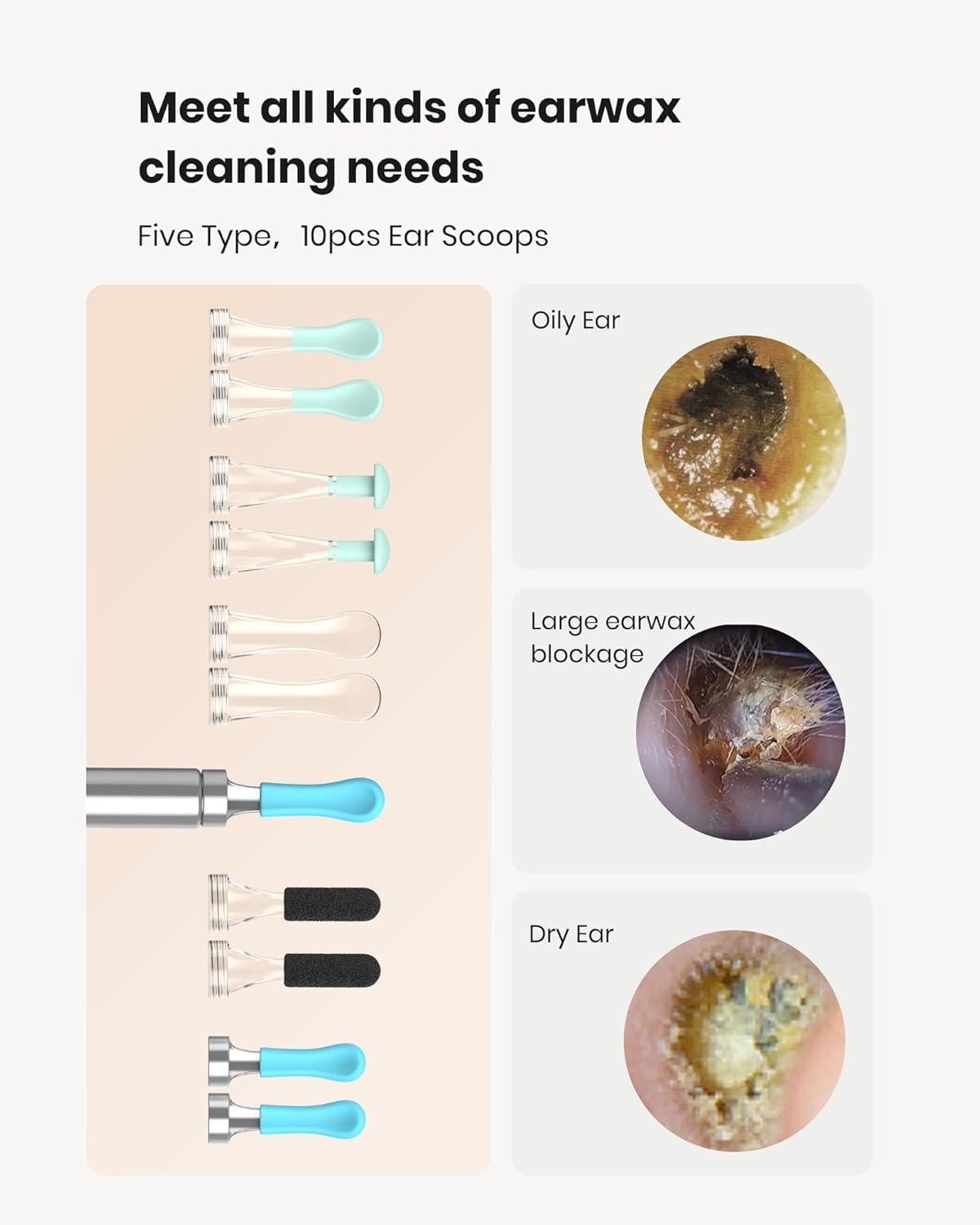 Detalle 2 de BEBIRD Ear Wax Removal Tool R1