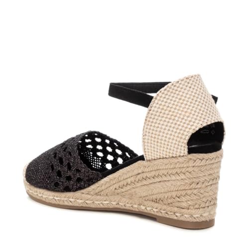 Thumbnail 3 de XTI Cuñas 142333 en negro: cuña de 6 cm con cierre de hebilla