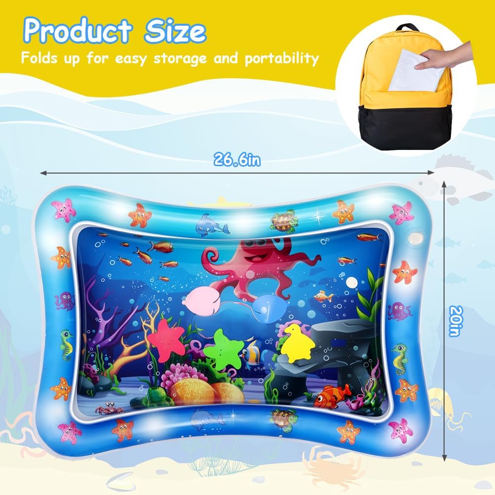 Detalle 2 de Aolso Tummy Time Mat, inflatable 3+ months