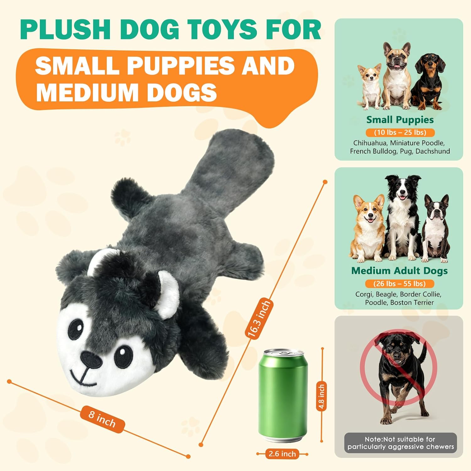 Detalle 2 de Fuufome Dog Toy, Plush