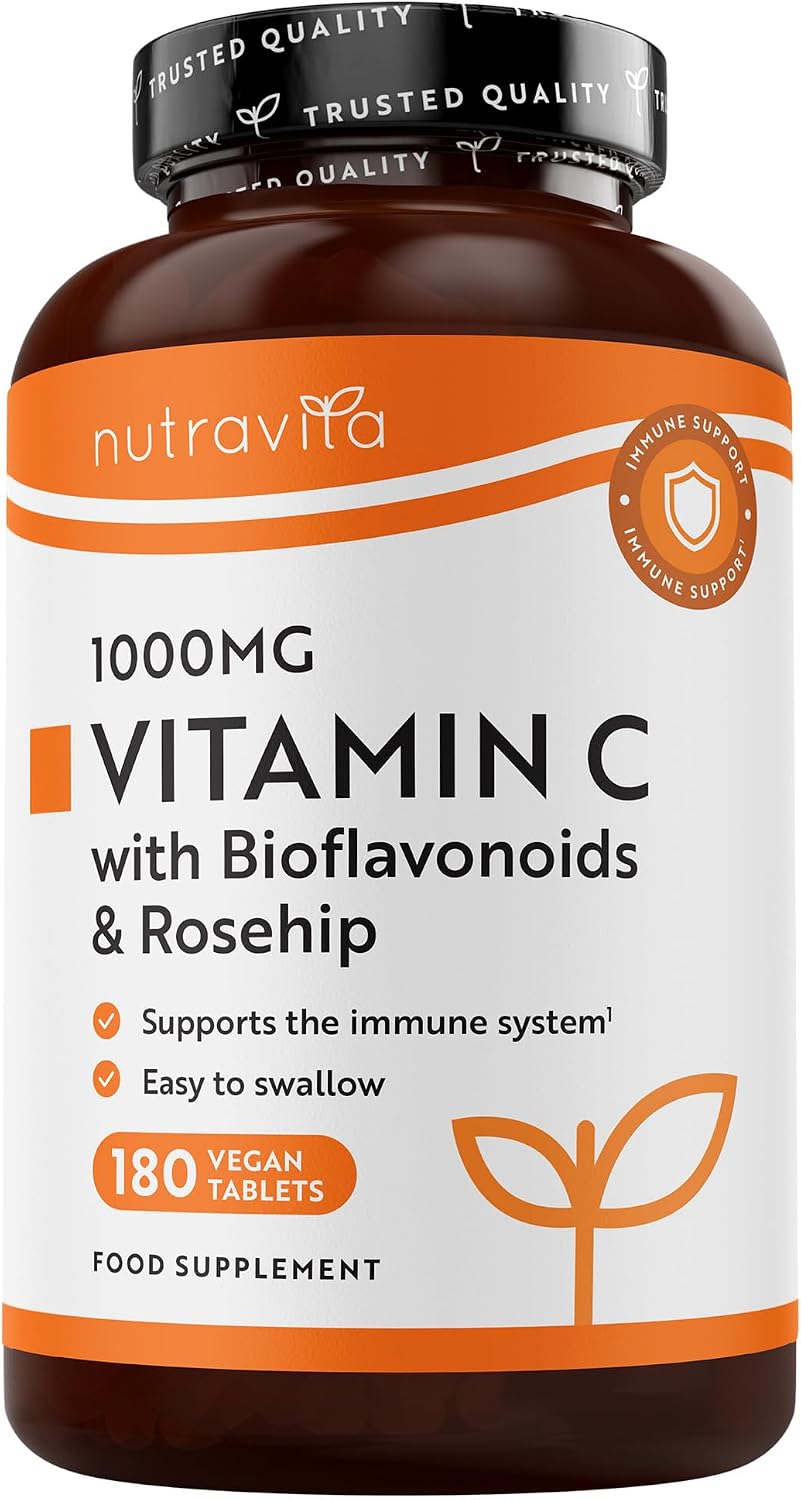 Detalle de Nutravita Vitamina C 1000 mg 180 comprimidos