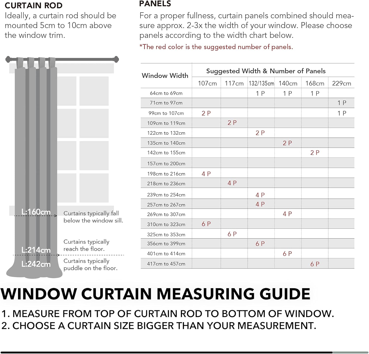 Thumbnail 7 de Deconovo Cortina Opaca Juvenil y Dormitorio, Turquesa 🌙