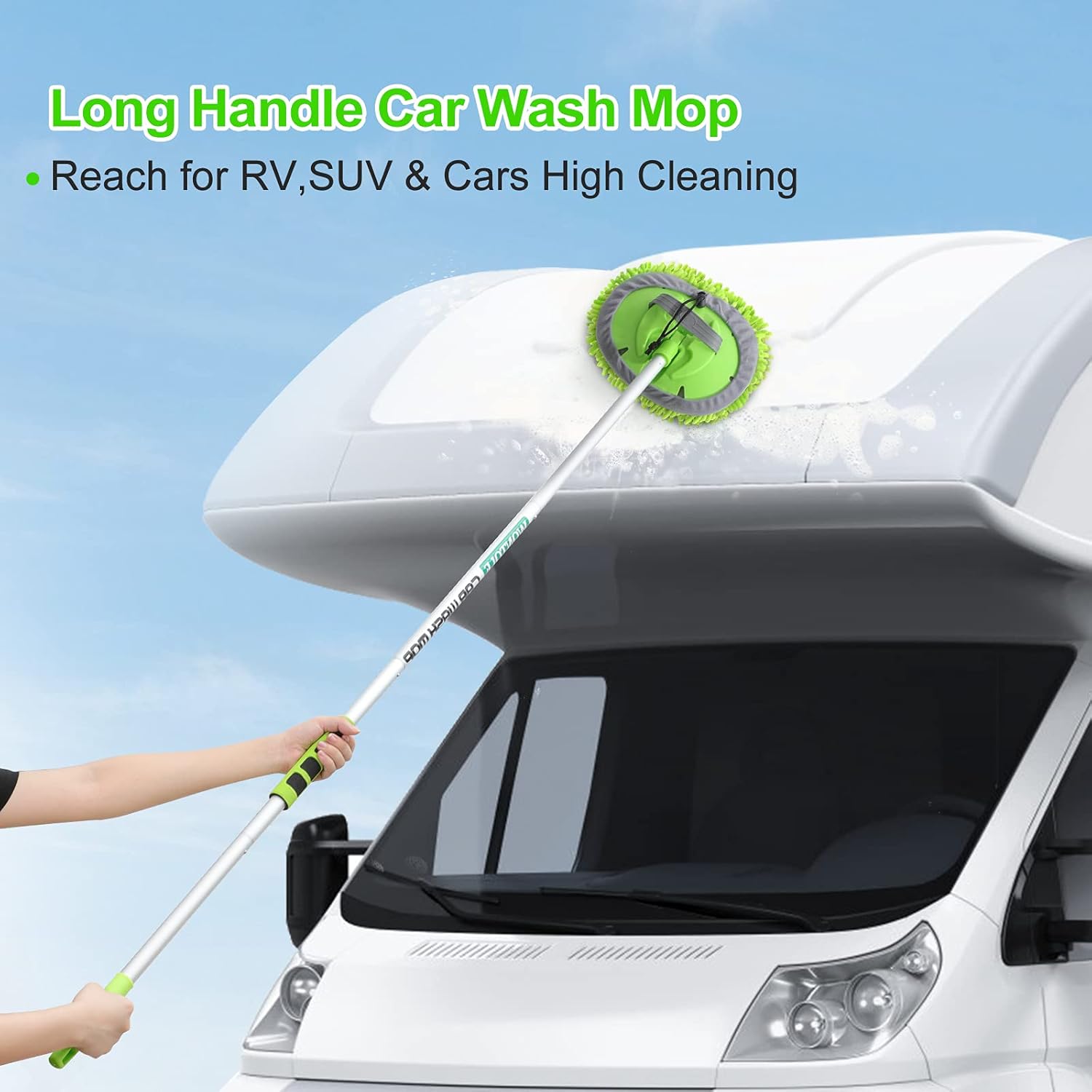 Detalle 2 de Wontolf 62'' Car Wash Brush Set