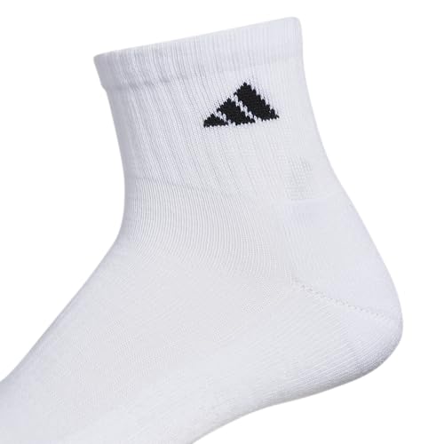 Thumbnail 3 de adidas Men's Athletic Cushioned Quarter Ankle Socks (6 Pairs) – Durable & Comfortable