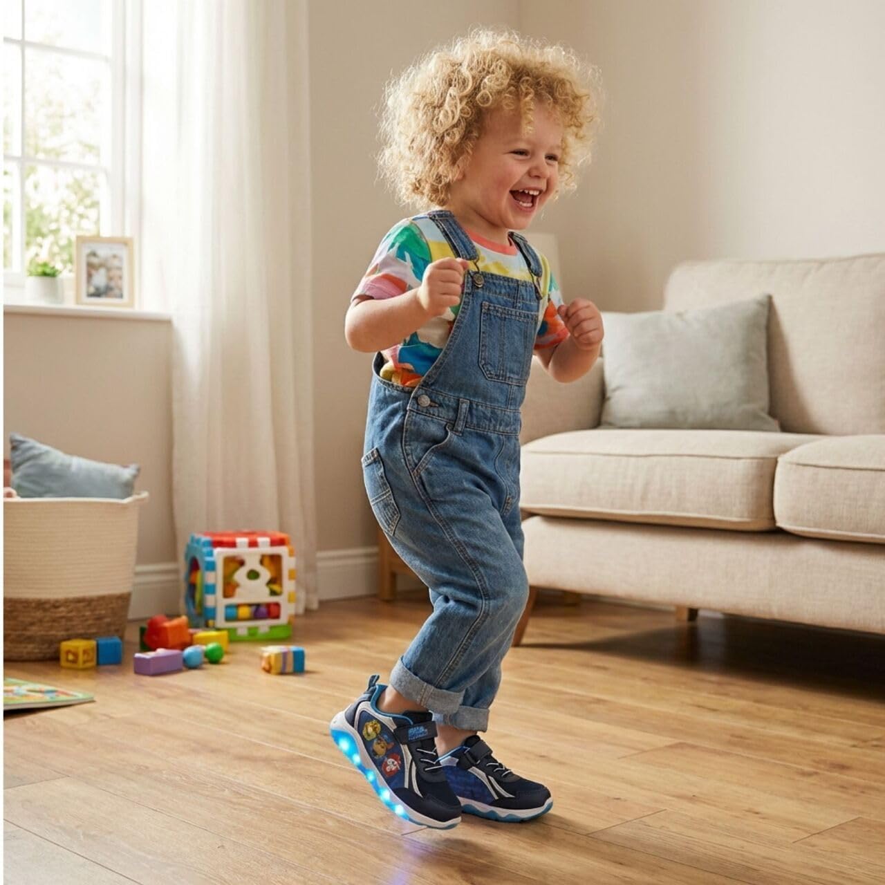 Detalle 2 de Leomil Paw Patrol kindersneakers voor jongens met lichte EVA-zool