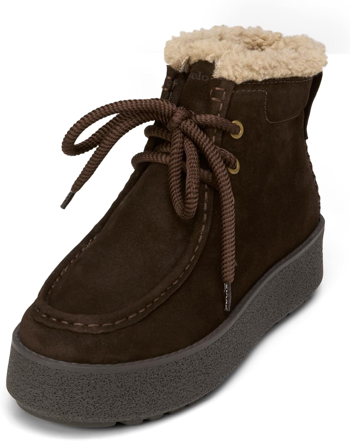 Thumbnail 1 de Marc O’Polo Damen Pia Ankle Boot aus Velours-Rindsleder – Komfort für den Winter