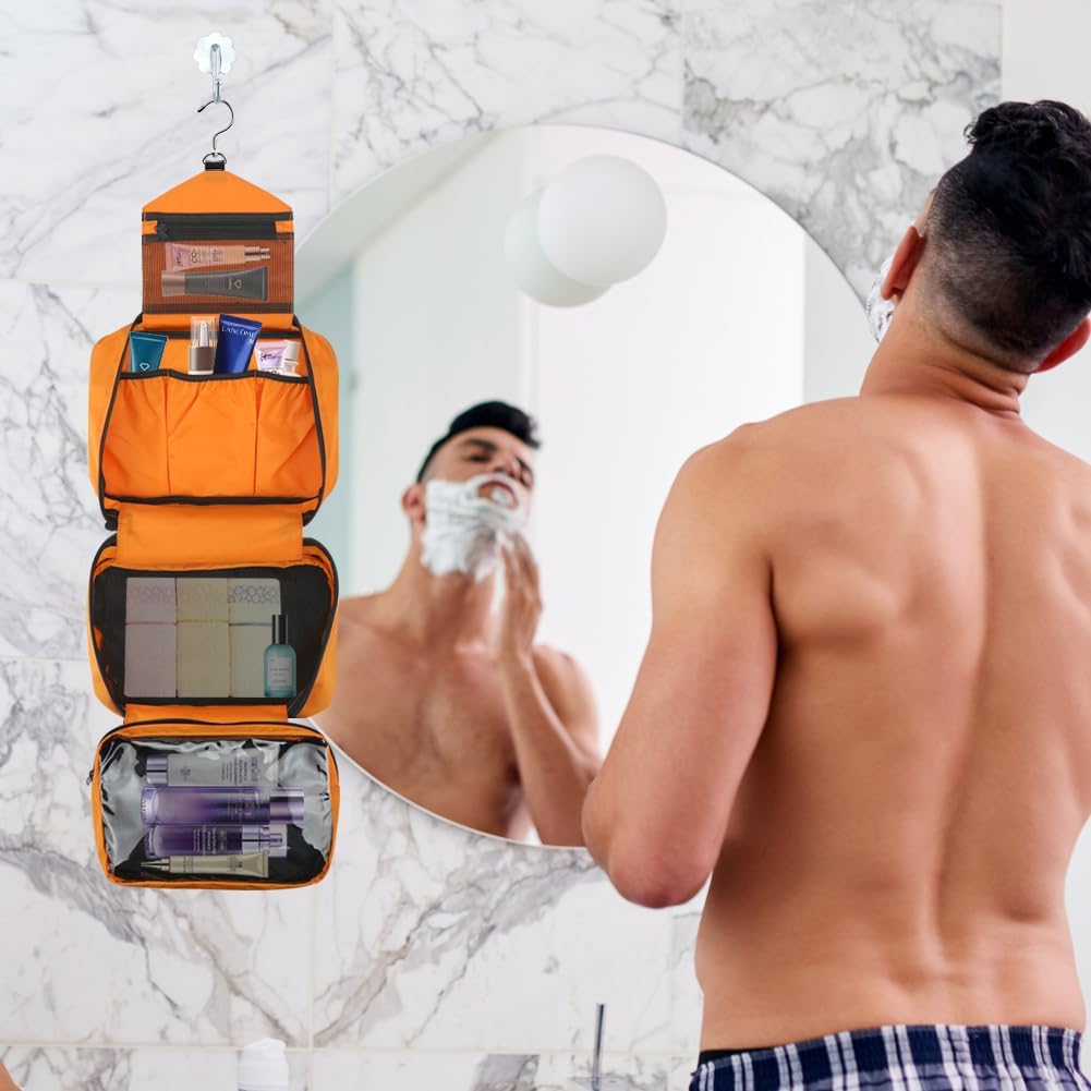 Thumbnail 4 de homchen Hanging Toiletry Bag Large capacity wash bag