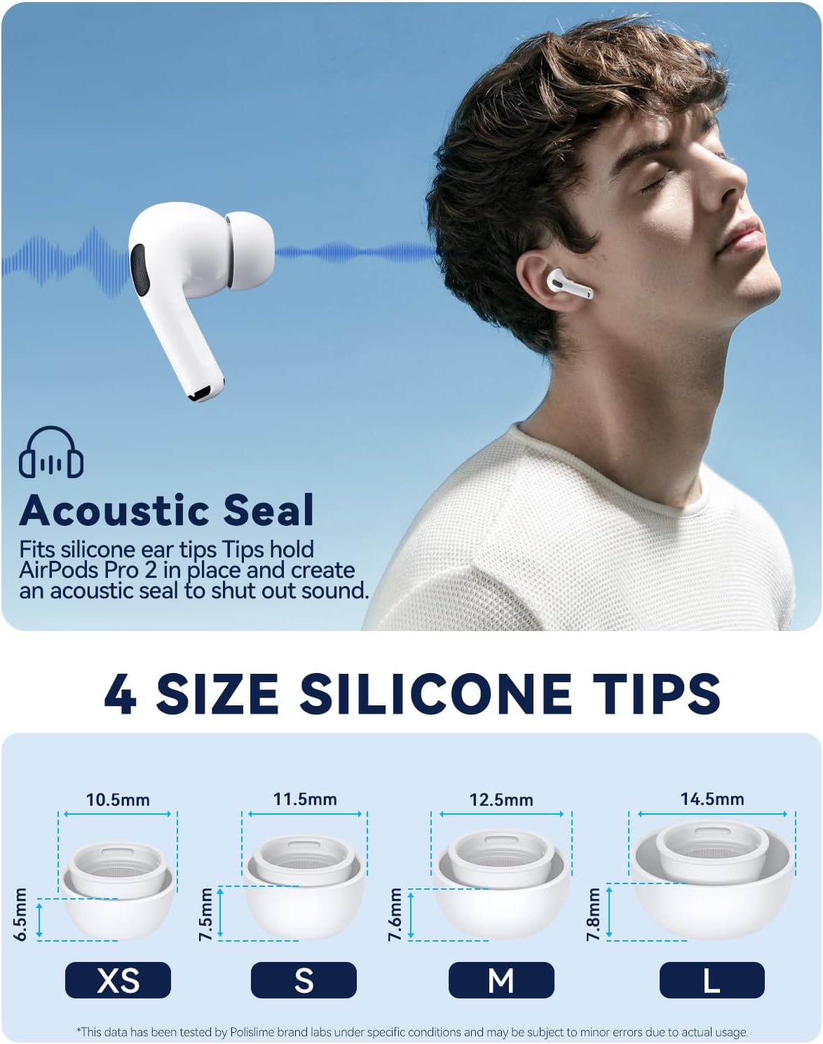 Thumbnail 2 de AirPods Pro Ear Tips 4 Pairs Replacement