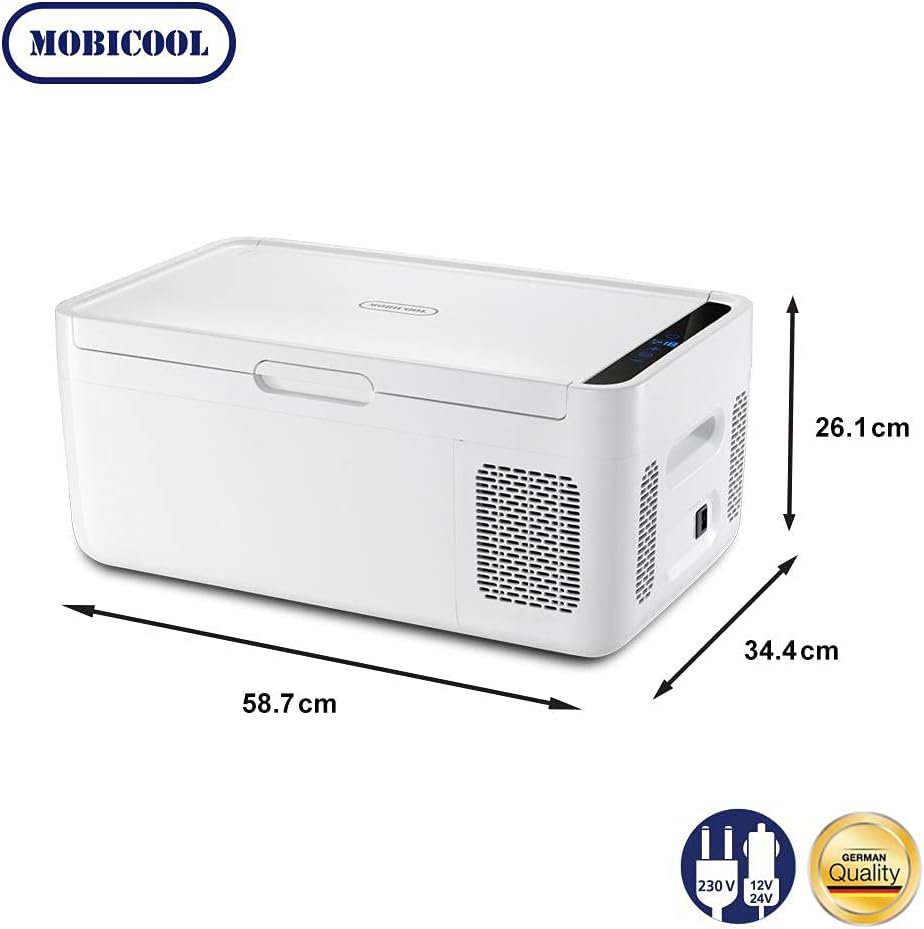 Thumbnail 2 de Mobicool MCG15 : glacière à compressor 15 L pour 12/24/230 V, rapide et éco‑énergétique