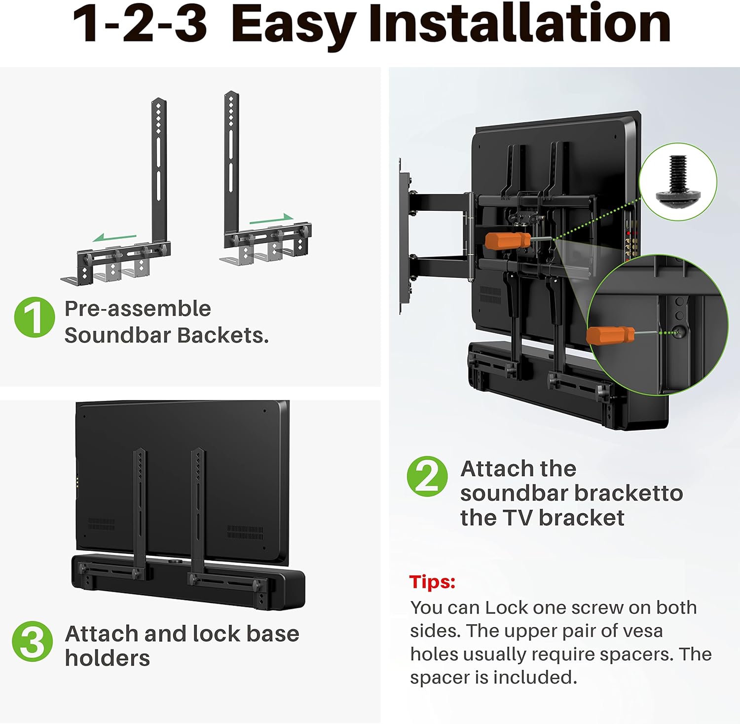 Thumbnail 4 de USX MOUNT Soundbar Mount 13.2 lbs