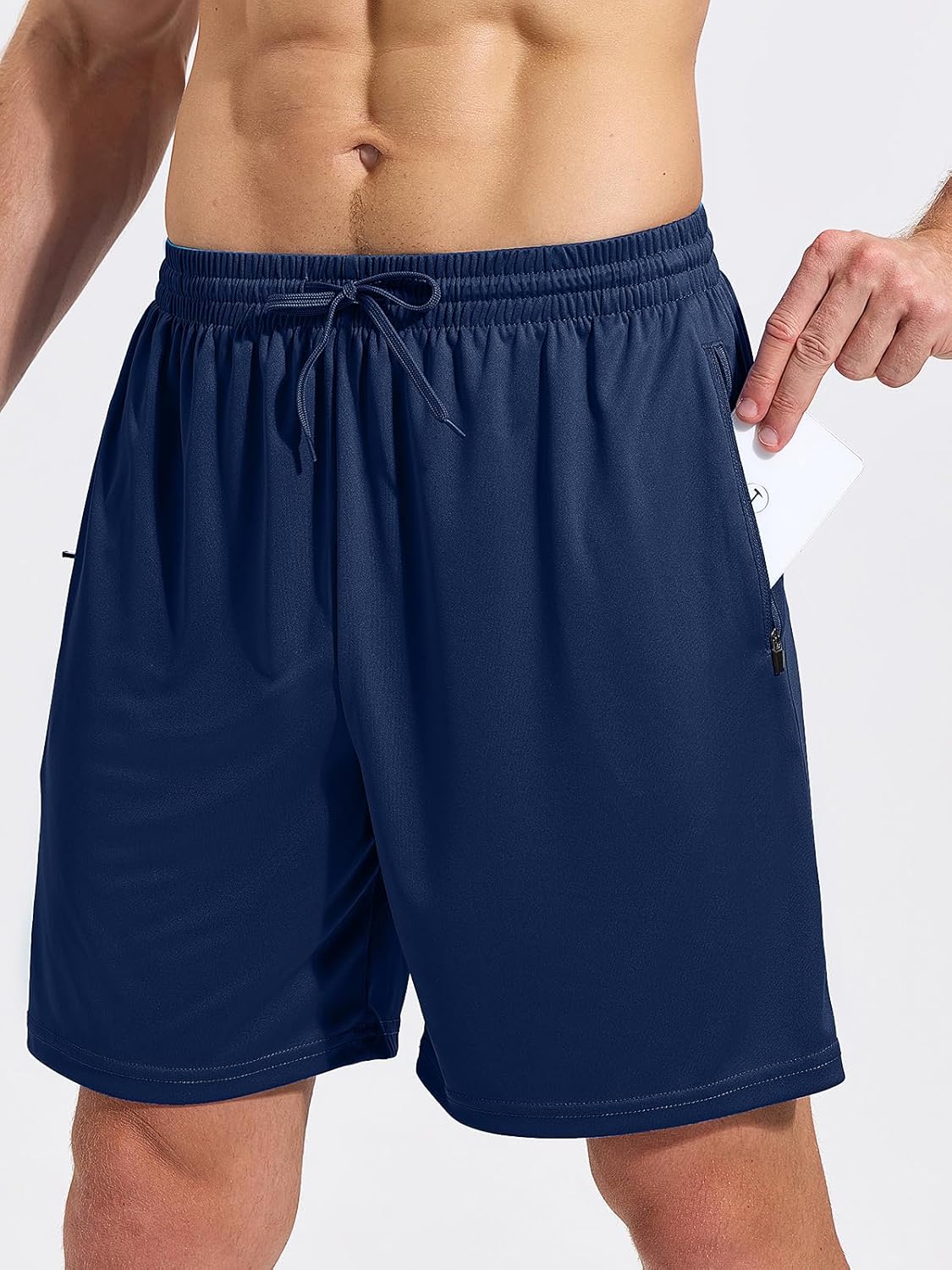Thumbnail 2 de Cimic Mens Running Shorts Quick Dry Pack (3/5) – Lightweight, Zipper Pockets & Adjustable Drawstring