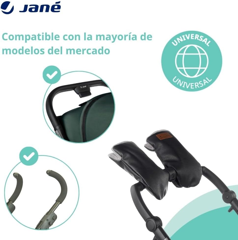 Detalle 2 de Jané Moufles Poussette Hiver – Imperméables, Coupe-vent et Doublure Polaire