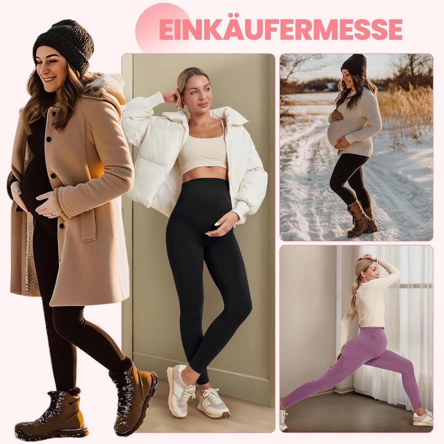 Detalle 2 de QGGQDD Thermo Umstandsleggings Damen