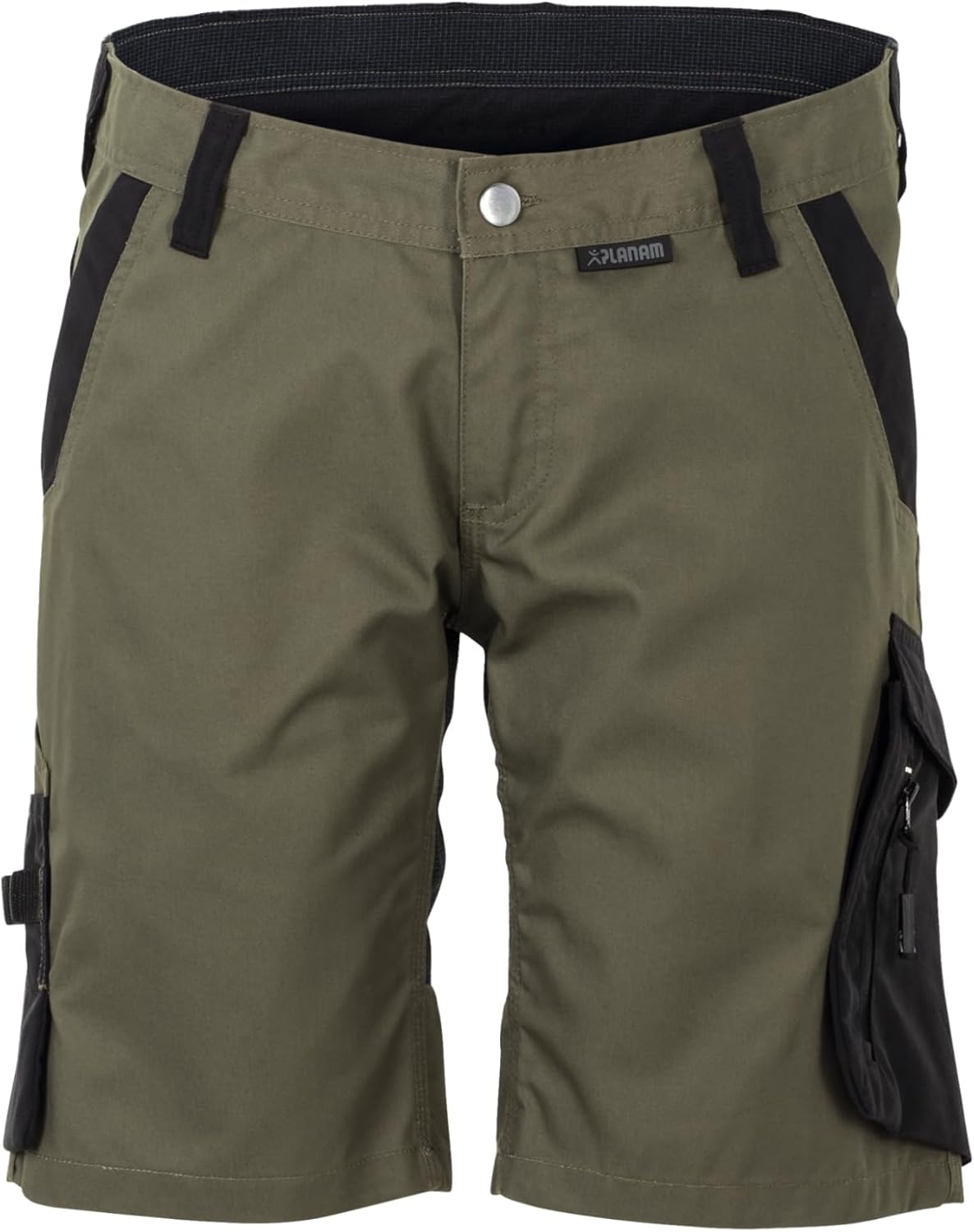 Detalle de Planam Norit Damen-Bundhose für Arbeit mit Reflexapplikationen