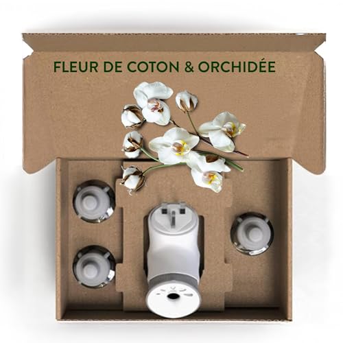 Thumbnail 1 de Air Wick Kit Diffuseur électrique + 3 recharges Fleur de Coton et Orchidée 57mL