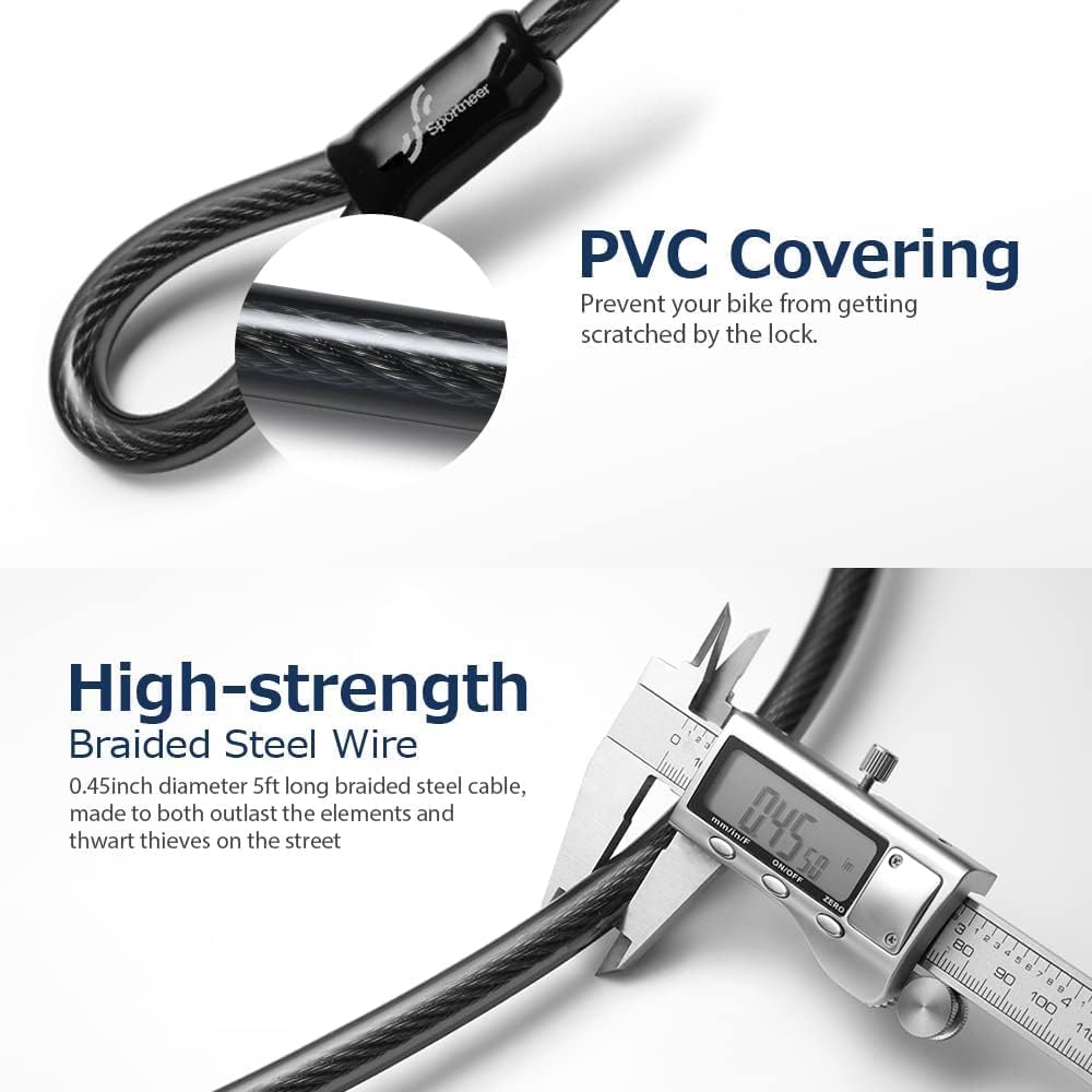 Thumbnail 4 de Sportneer Bike Lock 17mm D Lock