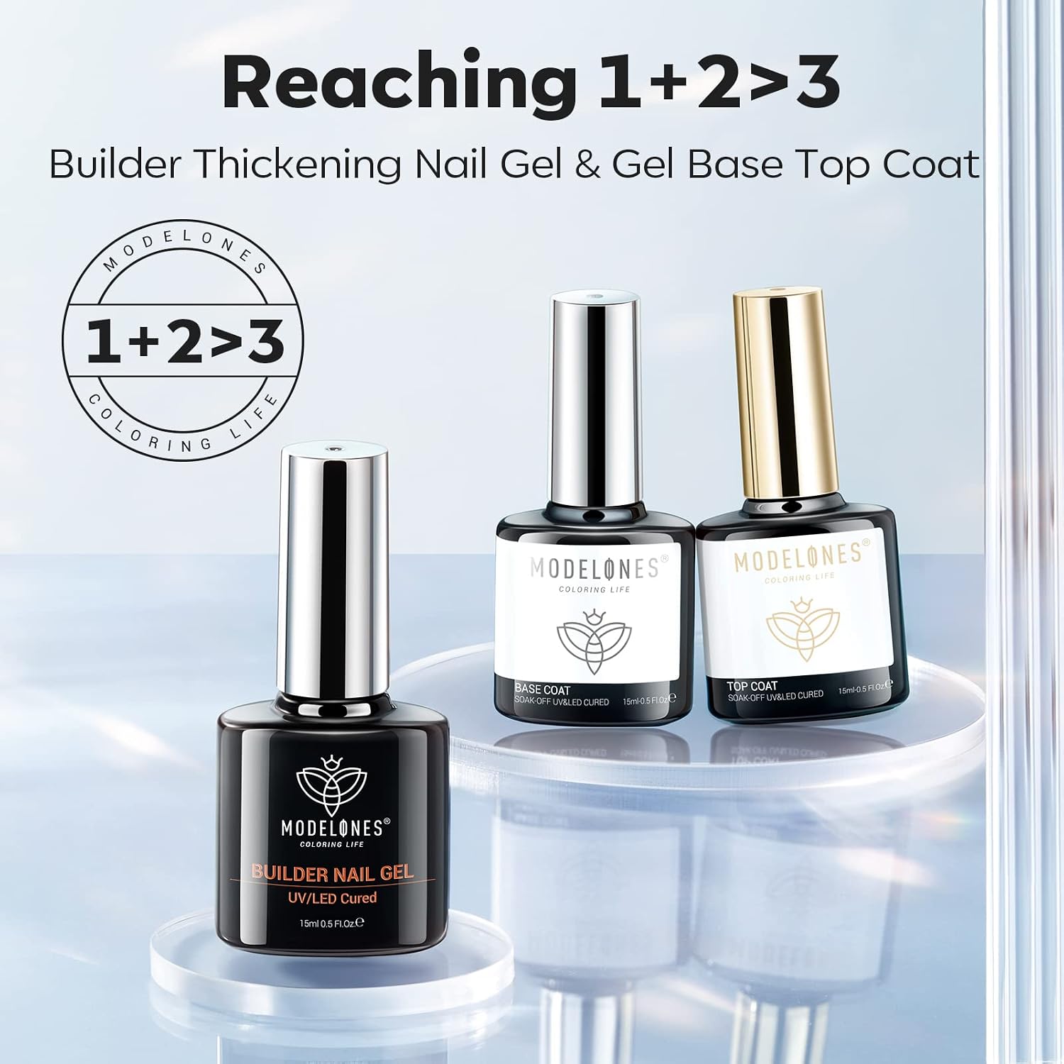 Thumbnail 6 de modelones Builder Nail Gel 15 ml 💅