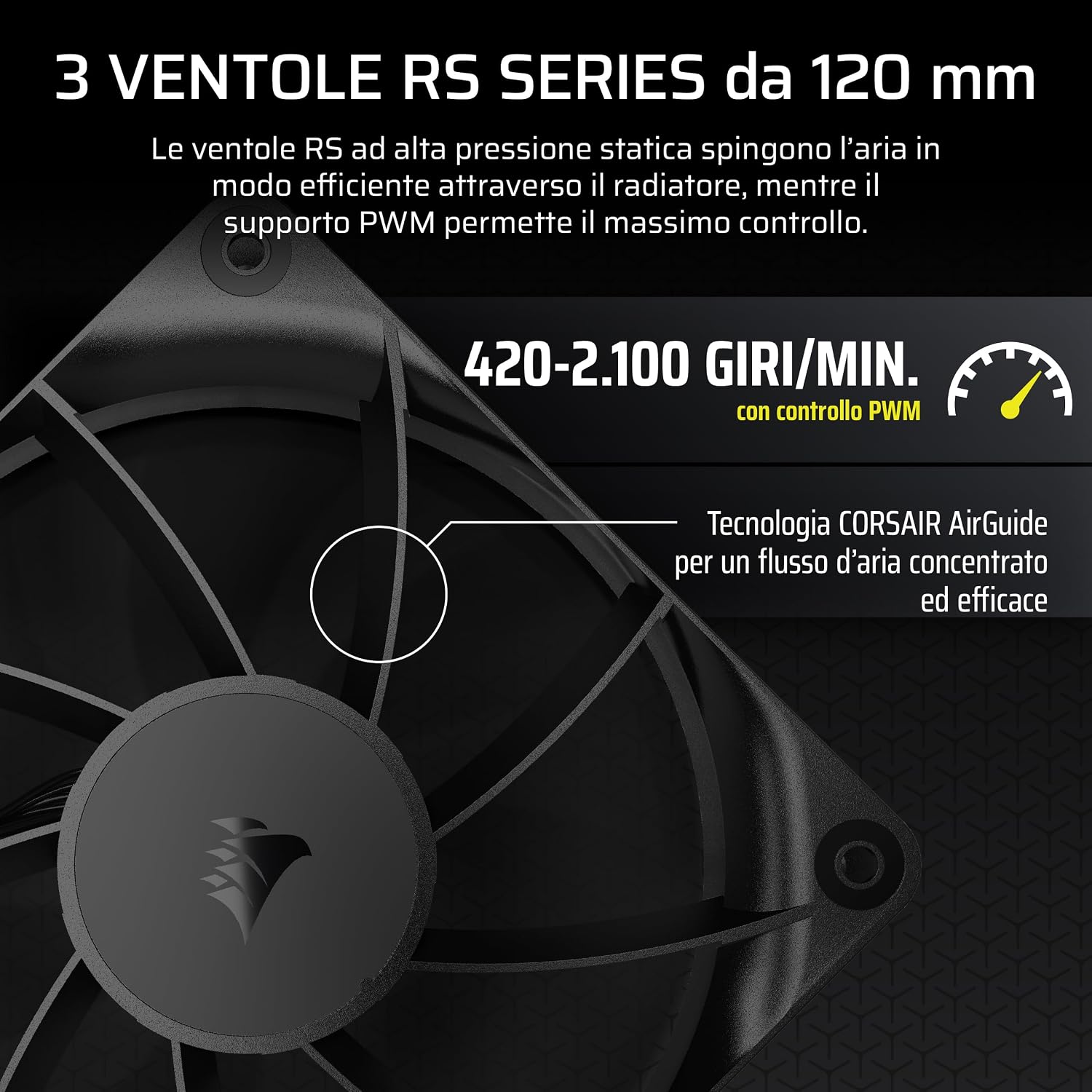 Detalle de Corsair NAUTILUS 360 RS LCD: dissipatore a liquido AIO da 360 mm con schermo LCD IPS da 2,1