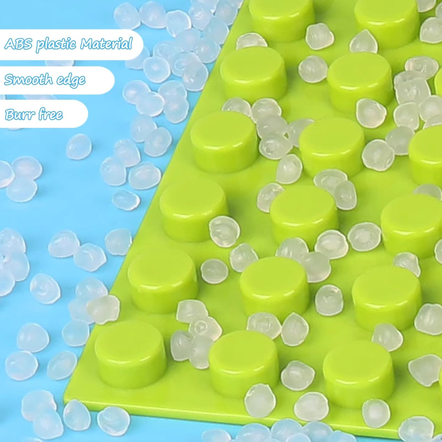 Thumbnail 5 de Cabeeskii 130PCS Platten-Set Bauplatten in 11 Größen, 3 Farben – kompatibel mit großen Marken