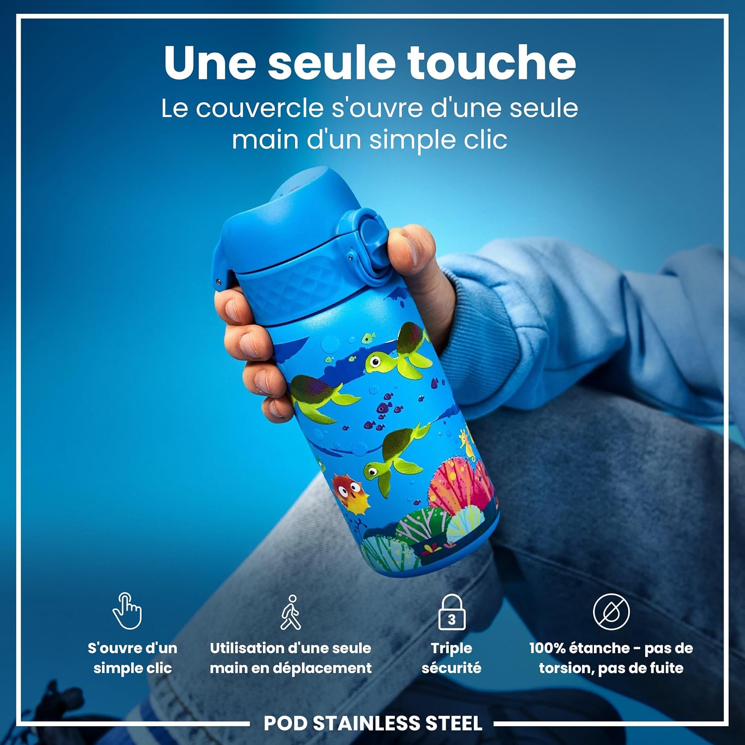 Detalle 1 de Ion8 Gourde Enfant 400ml đ°