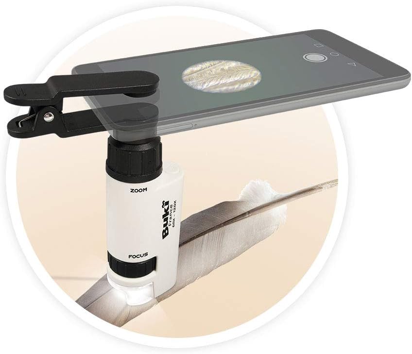 Detalle de Buki MR200 — Loupe de poche pour découvrir le monde minuscule, blanc