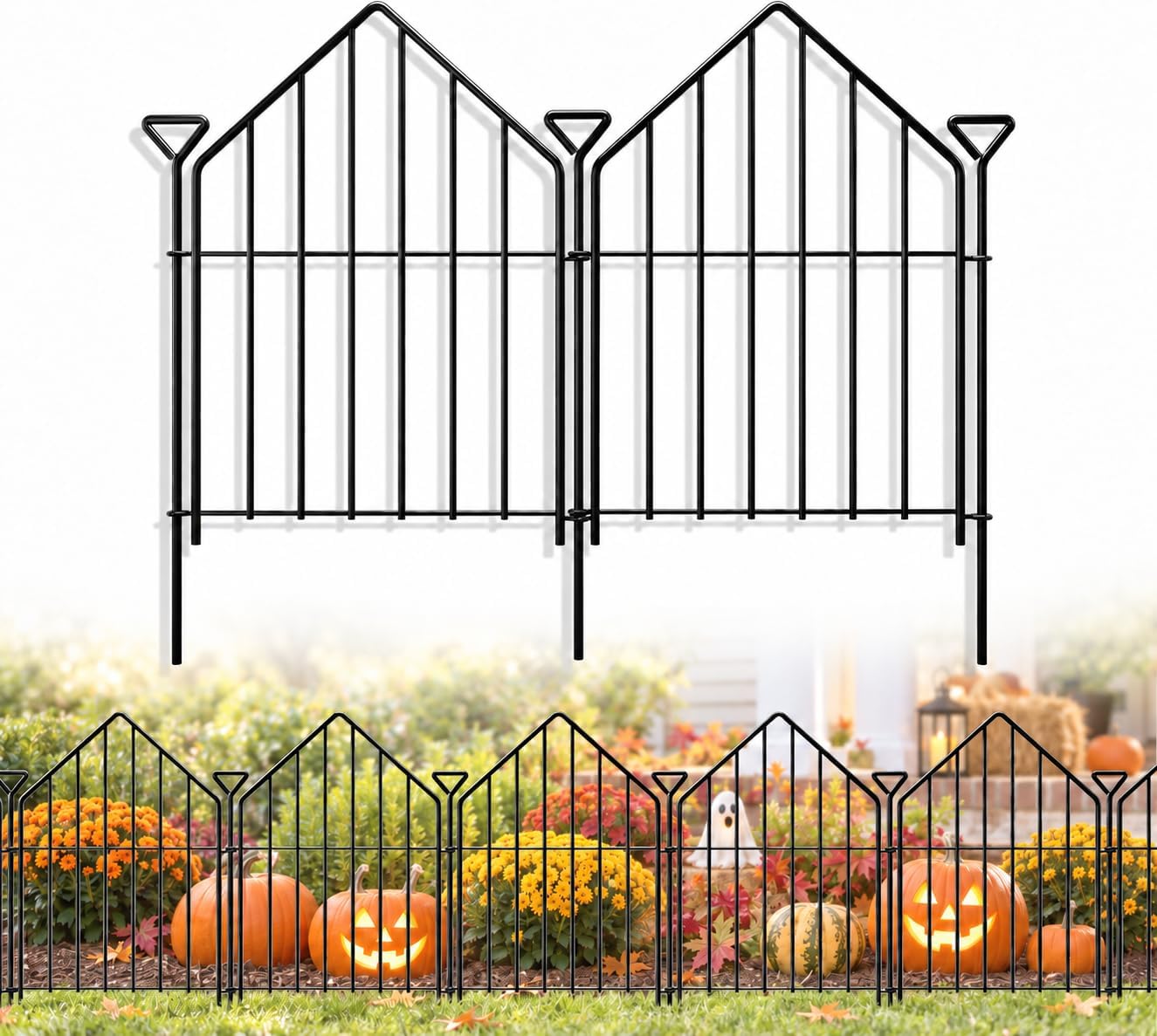 Detalle de Garden Fence Border, 17 in x 10 ft