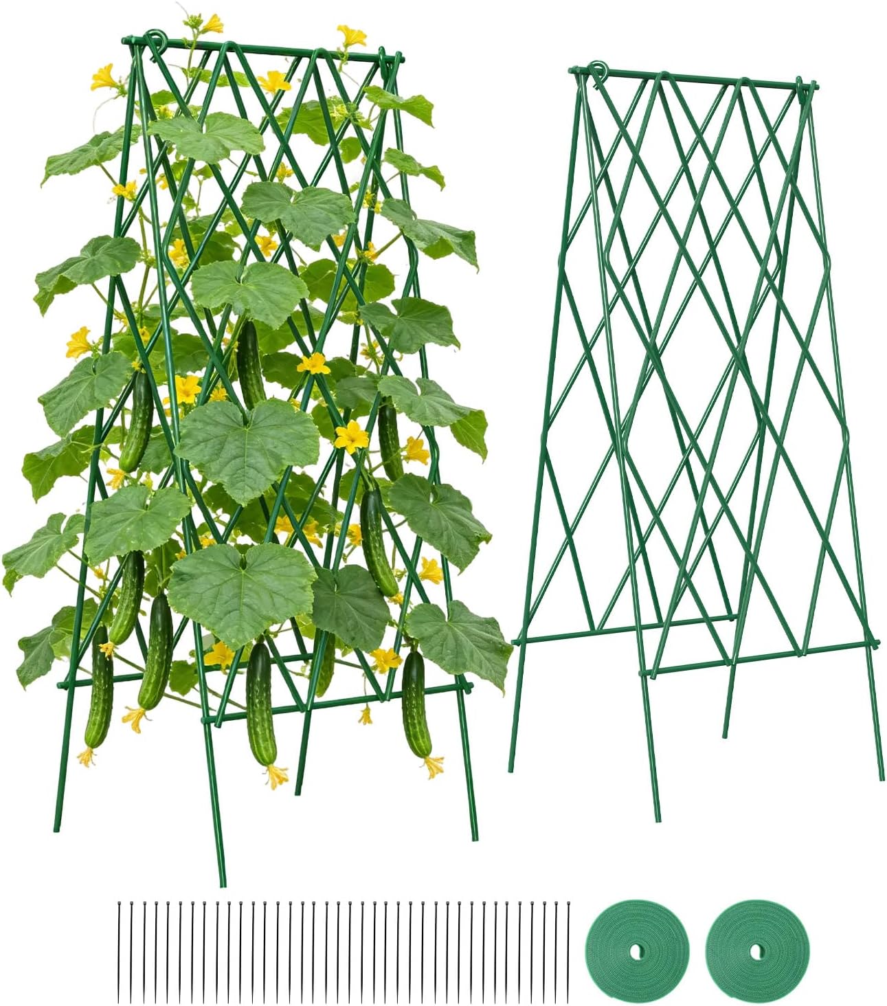 Detalle de Suteck Cucumber Trellis 39.2-Inch A-Frame