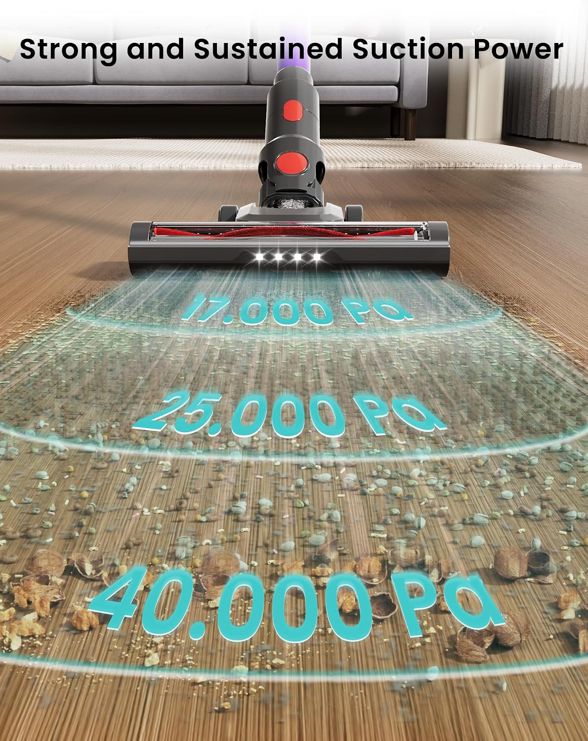 Thumbnail 6 de Lefant V1 cordless vacuum, 40000Pa suction