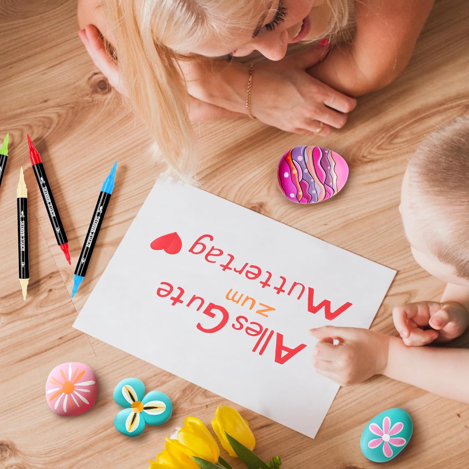 Thumbnail 5 de Pamaker 72 Farben Acrylstifte Set – Acrylmarker 🎨