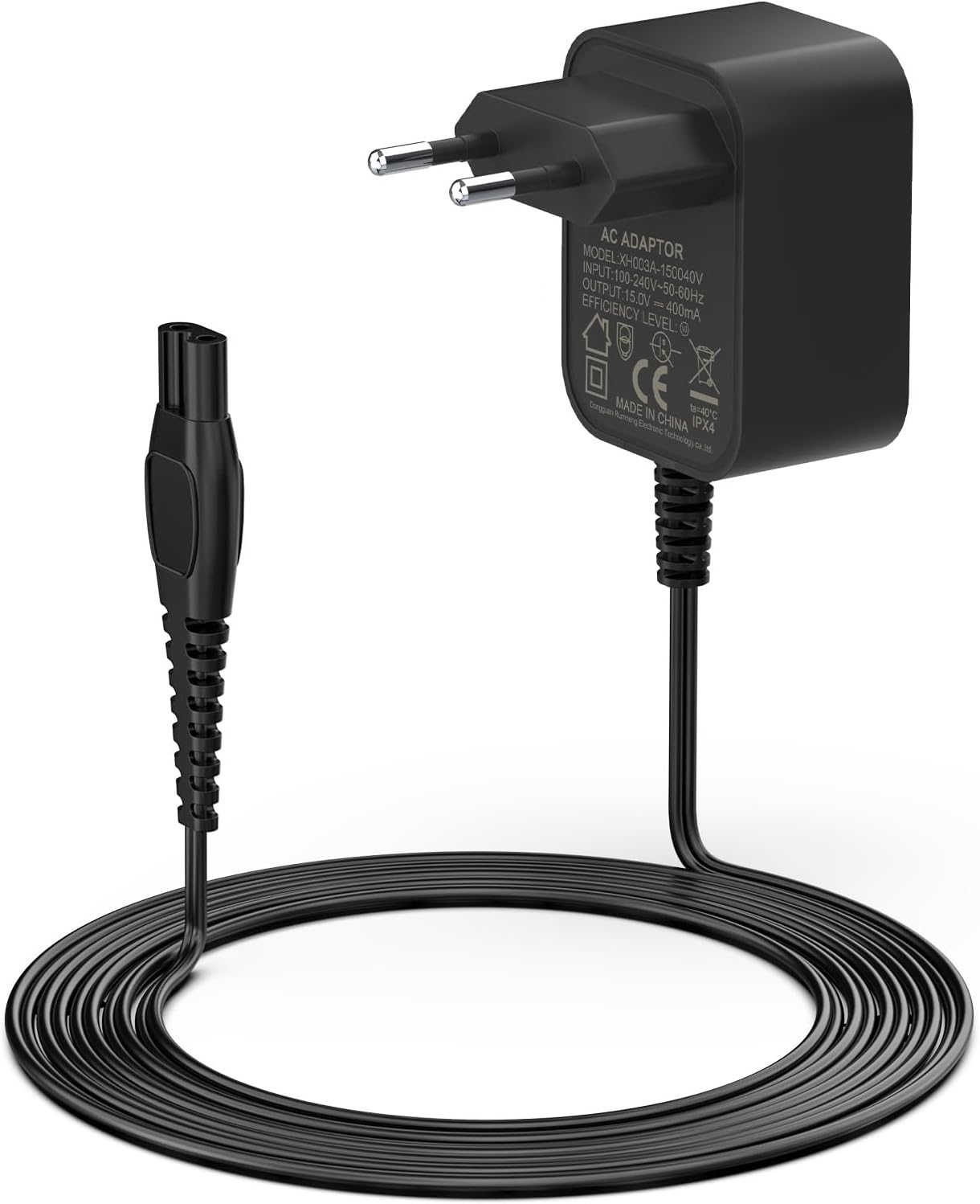 Detalle de Jippofu Caricabatterie 15V HQ8505: caricatore universale per Philips Rasoio e kit Grooming