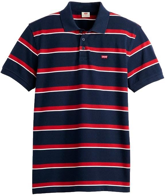 Detalle 2 de Levi's Men's Housemark Polo Shirt, Chesthit Logo – Polo Levi's emblématique
