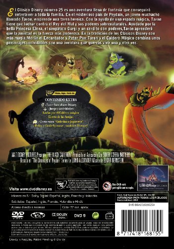 Detalle 2 de Taron y el caldero mágico – DVD de Divisa Films