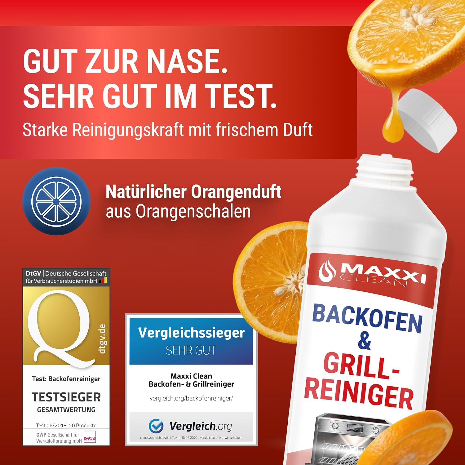 Thumbnail 4 de Maxxi Clean Backofen- und Grillreiniger Gel Paste 750 ml – extrastarker Fettlöser aus Deutschland