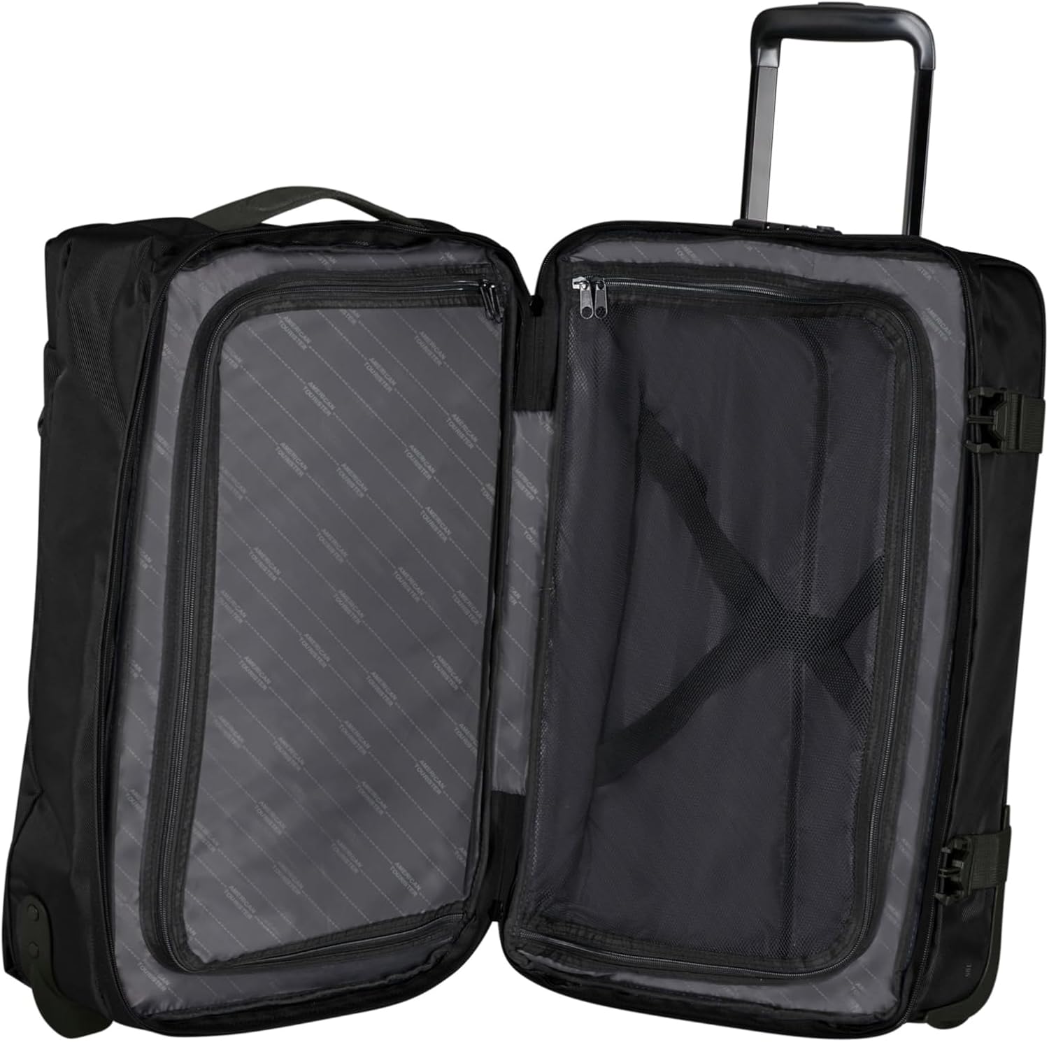 Thumbnail 6 de American Tourister Urban Track Sac de Voyage à 2 Roues – 55 cm, 55 L, Noir (Asphalt Black)