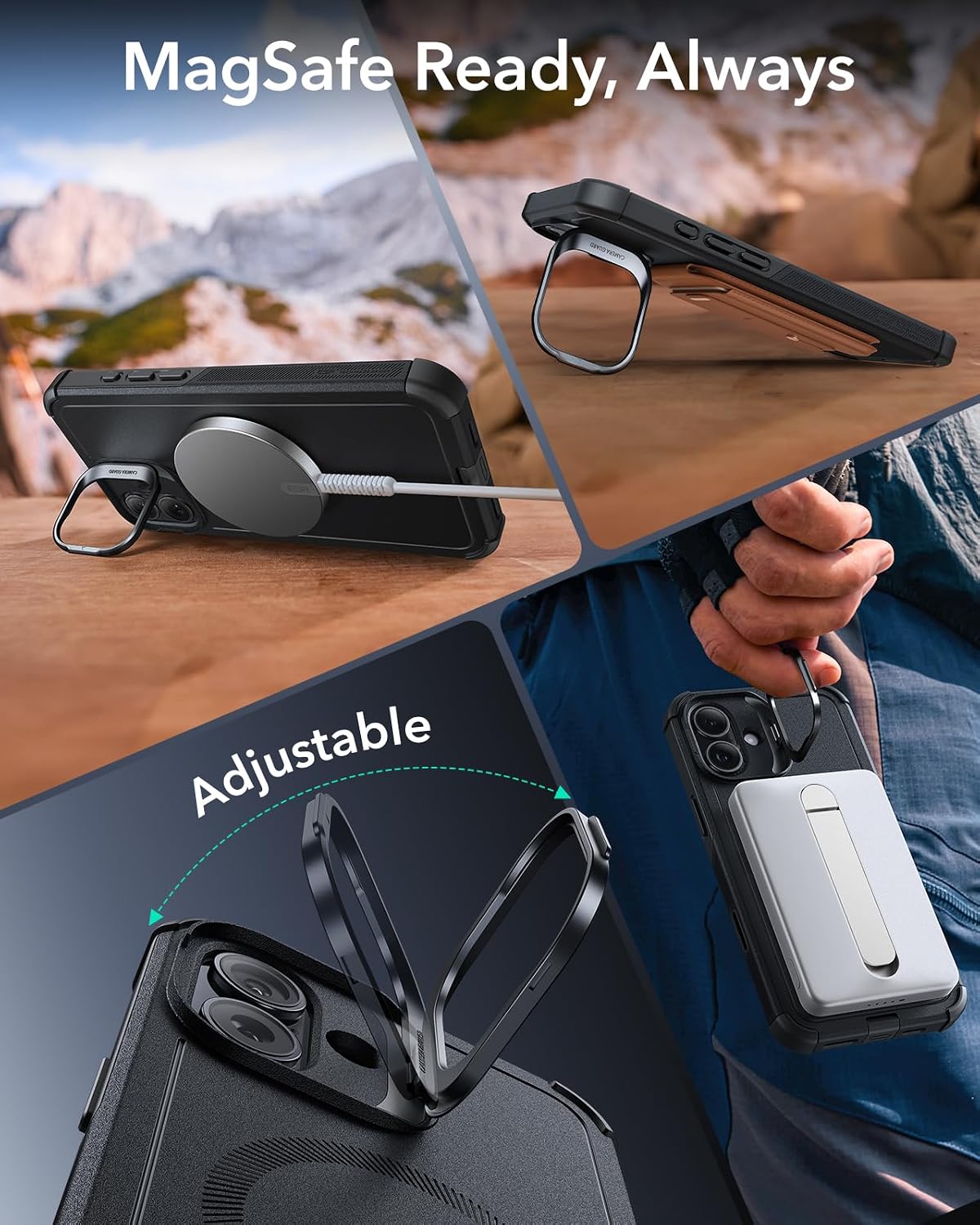 Thumbnail 6 de ESR Cyber Series Case for iPhone 16, 23ft drop protection