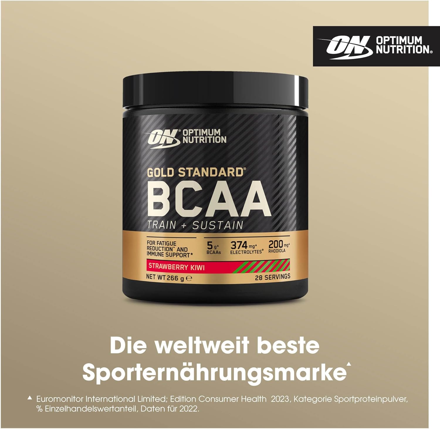Detalle 2 de Optimum Nutrition Gold Standard BCAA Pulver 266g 🥤