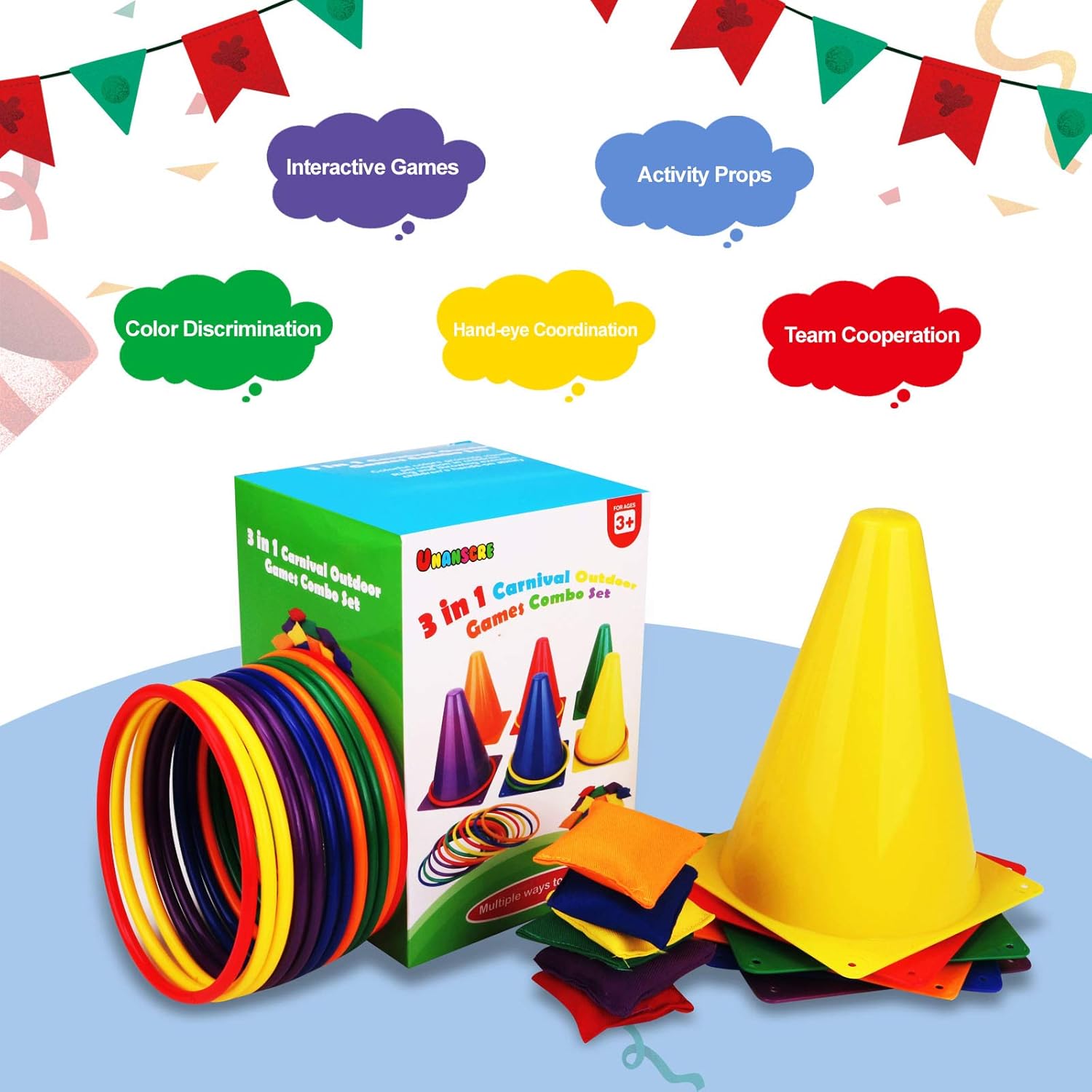Detalle de unanscre 31PCS Carnival Games Set