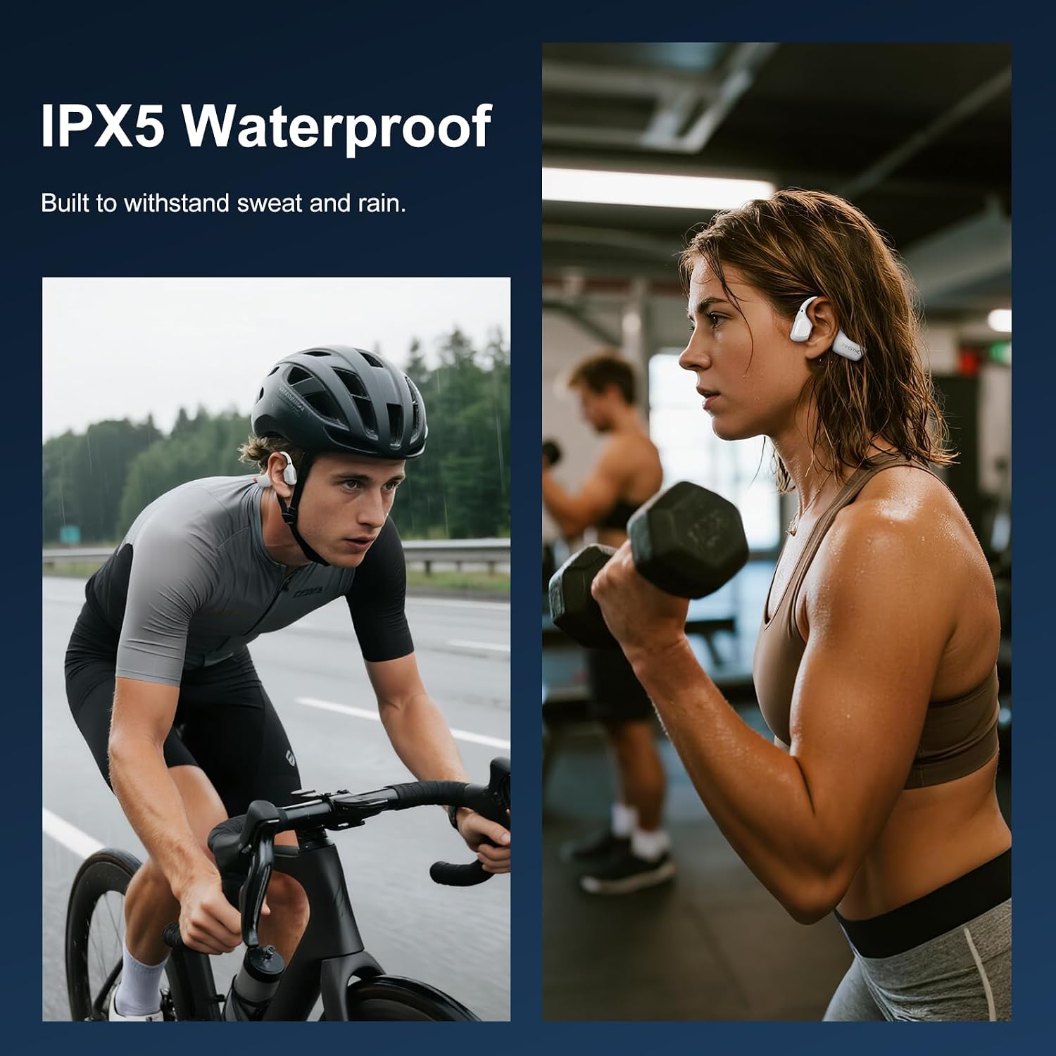 Thumbnail 4 de Open-Ear Headphones with Bluetooth 5.4