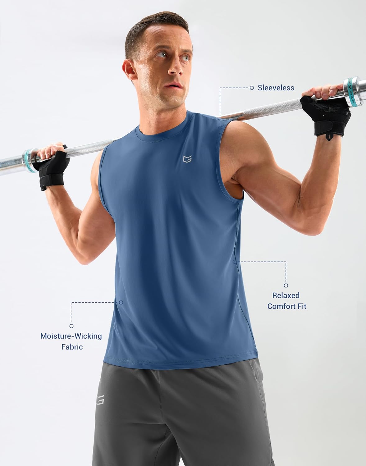 Detalle de Men's Workout Tank Top