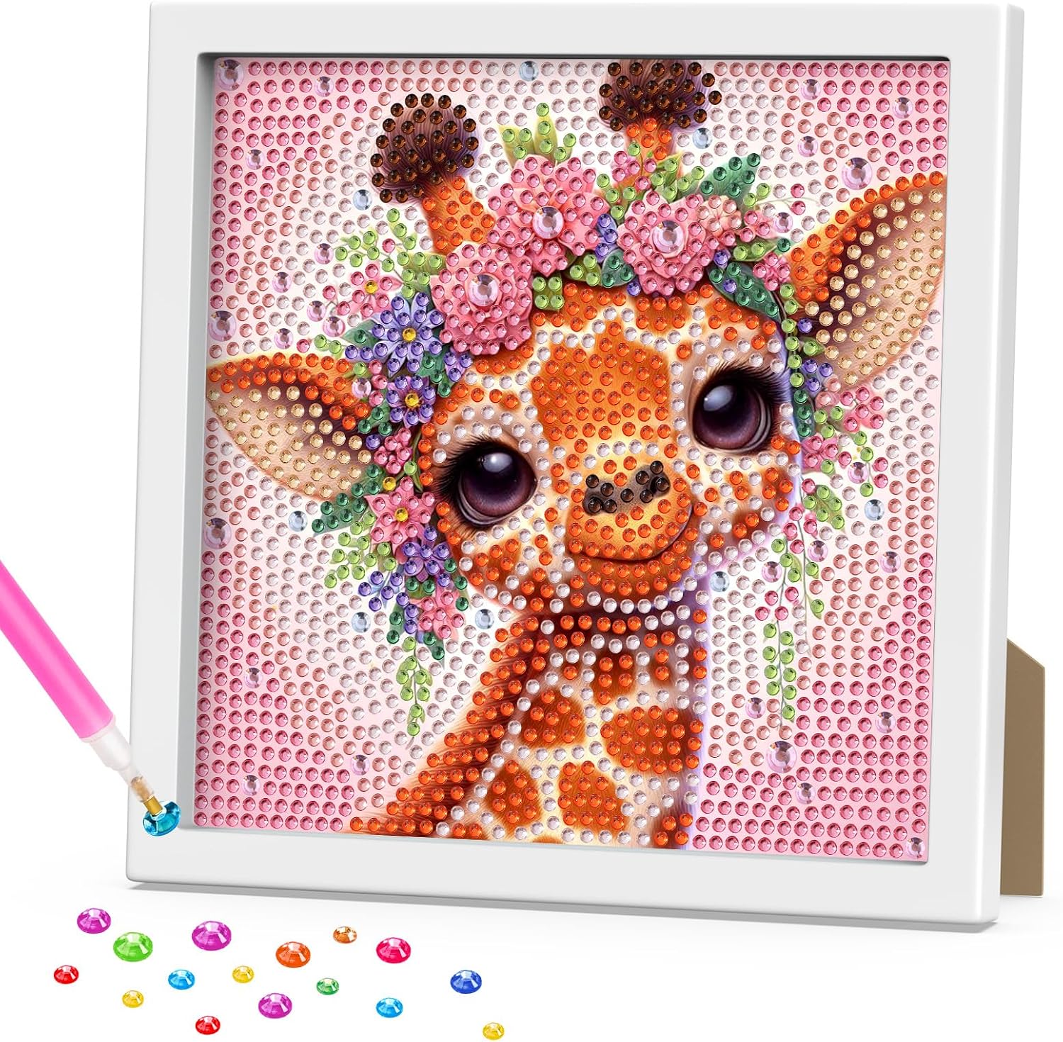 Detalle de RICUVED Diamond Art Kit, 7.1 x 7.1-Inch