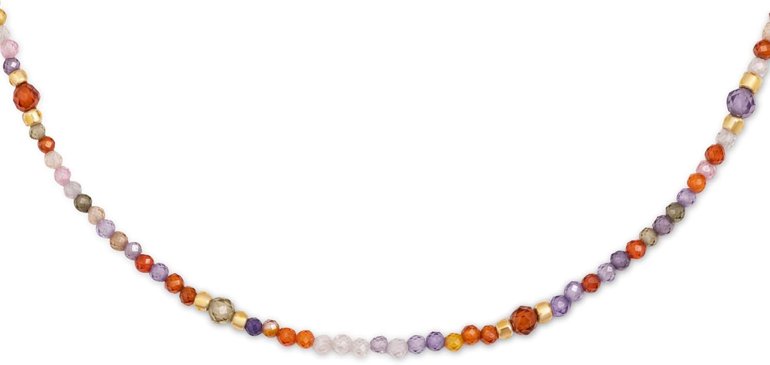 Detalle de SINGULARU Collar Crystal Summer 35+5 cm
